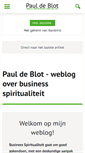 Mobile Screenshot of pauldeblot.nl