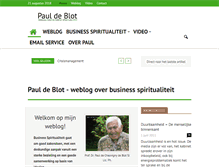 Tablet Screenshot of pauldeblot.nl